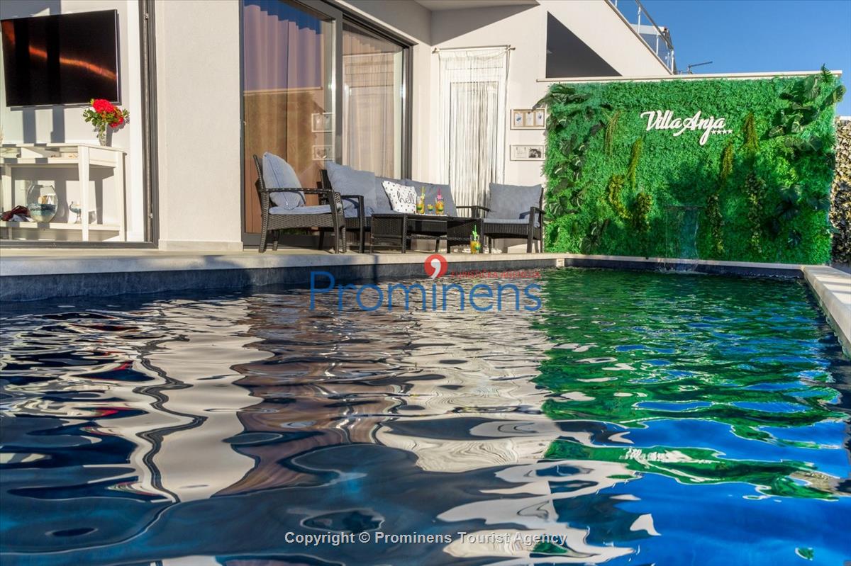 Makarska Villa Anja mit beheiztem Pool und Meerblick - Drei Schlafzimmer, der perfekte Familienurlaub