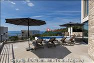 Ferienhaus Villa Oscar in Makarska mit beheiztem Pool Terrasse und Meerblick- ruhiger Familienurlaub