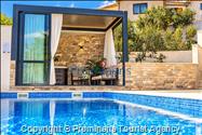Villa Oscar Makarska – bazen, whirlpool, jacuzzi, pogled na more, 6 osoba