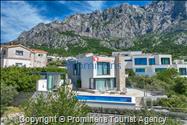 Ferienhaus Villa Oscar in Makarska mit beheiztem Pool Terrasse und Meerblick- ruhiger Familienurlaub