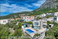 Ferienhaus Villa Oscar in Makarska mit beheiztem Pool Terrasse und Meerblick- ruhiger Familienurlaub