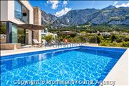 Villa Oscar Makarska – bazen, whirlpool, jacuzzi, pogled na more, 6 osoba
