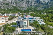 Ferienhaus Villa Oscar in Makarska mit beheiztem Pool Terrasse und Meerblick- ruhiger Familienurlaub