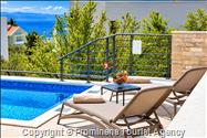 Villa Oscar Makarska – bazen, whirlpool, jacuzzi, pogled na more, 6 osoba