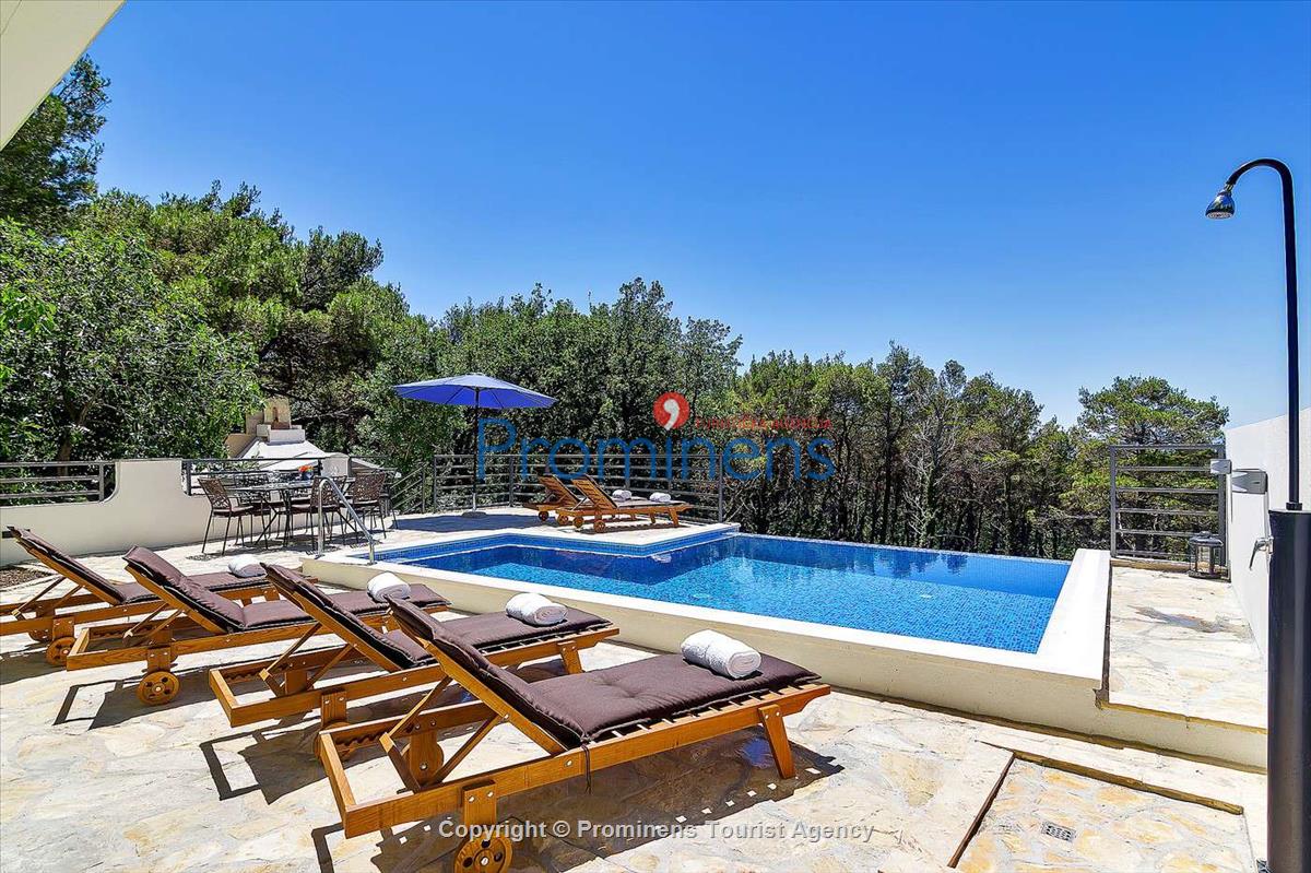 Ferienhaus Sergio mit beheiztem Pool bei Baška Voda an der Makarska Riviera mieten  Familienurlaub in Dalmatien