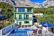 Ferienhaus Sergio mit beheiztem Pool bei Baška Voda an der Makarska Riviera mieten  Familienurlaub in Dalmatien