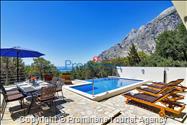 Ferienhaus Sergio mit beheiztem Pool bei Baška Voda an der Makarska Riviera mieten  Familienurlaub in Dalmatien