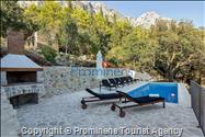 Ferienhaus Barbarella mit beheiztem Pool in Zaostrog - Makarska Riviera- vier Schlafzimmer 