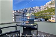 Penthouse Ferienwohnung mit Meerblick und drei Schlafzimmern in Makarska mieten