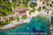 Secluded beachfront holiday home Rubin Hvar