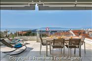 Luxus Penthouse City view oberhalb der Altstadt von Makarska mit Meerblick und erstklassiger Ausstattung