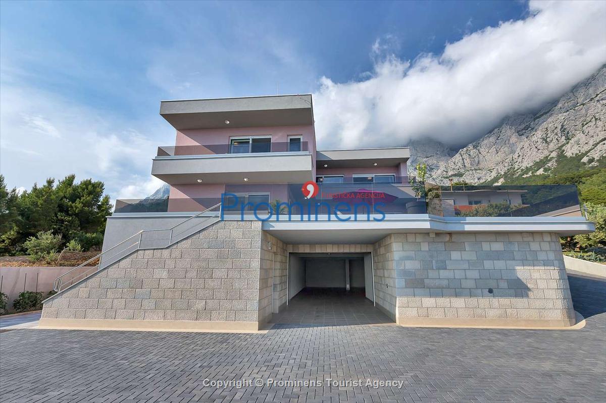 Luxus Ferienhaus Villa Astra mit beheiztem Pool und Meerblick in Makarska mieten