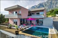 Luxus Ferienhaus Villa Astra mit beheiztem Pool und Meerblick in Makarska mieten