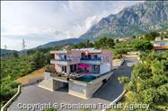 Luxus Ferienhaus Villa Astra mit beheiztem Pool und Meerblick in Makarska mieten