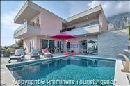 Luxus Ferienhaus Villa Astra mit beheiztem Pool und Meerblick in Makarska mieten