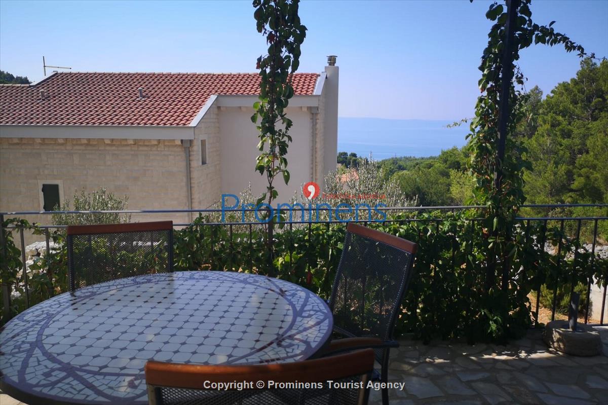 Ferienhaus Luka in Makarska mit Meerblick