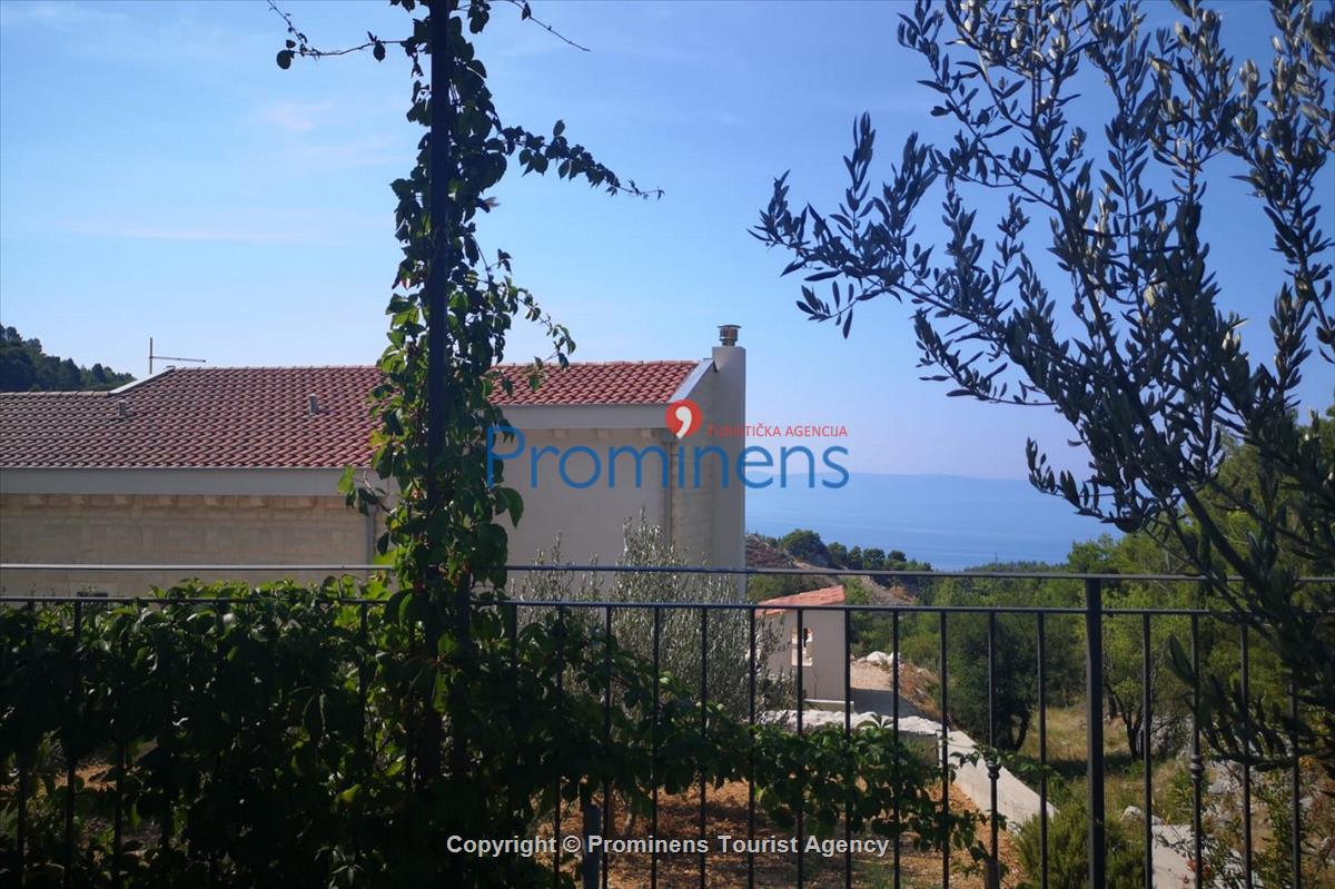 Ferienhaus Luka in Makarska mit Meerblick