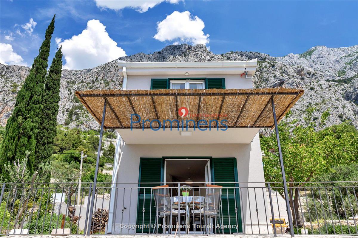 Ferienhaus Luka in Makarska mit Meerblick