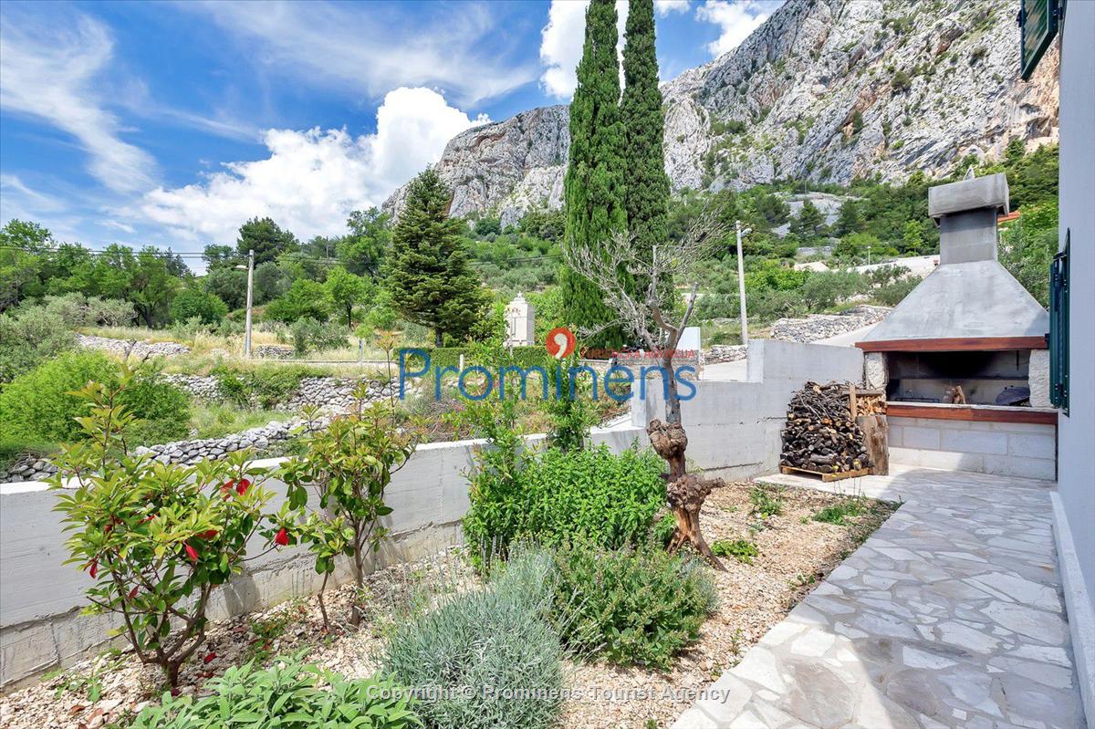 Ferienhaus Luka in Makarska mit Meerblick