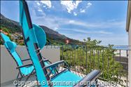 Ferienhaus Luka in Makarska mit Meerblick
