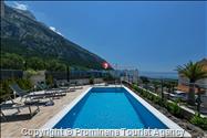 Ferienhaus Villa SMART mit Pool in Makarska - Drei Schlafzimmer und Meerblick