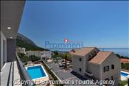 Ferienhaus Villa SMART mit Pool in Makarska - Drei Schlafzimmer und Meerblick