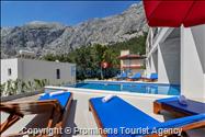 Ferienhaus Villa E mit Pool un Meerblick bei Baška Voda , Makarska Riviera  Dalmatien mieten