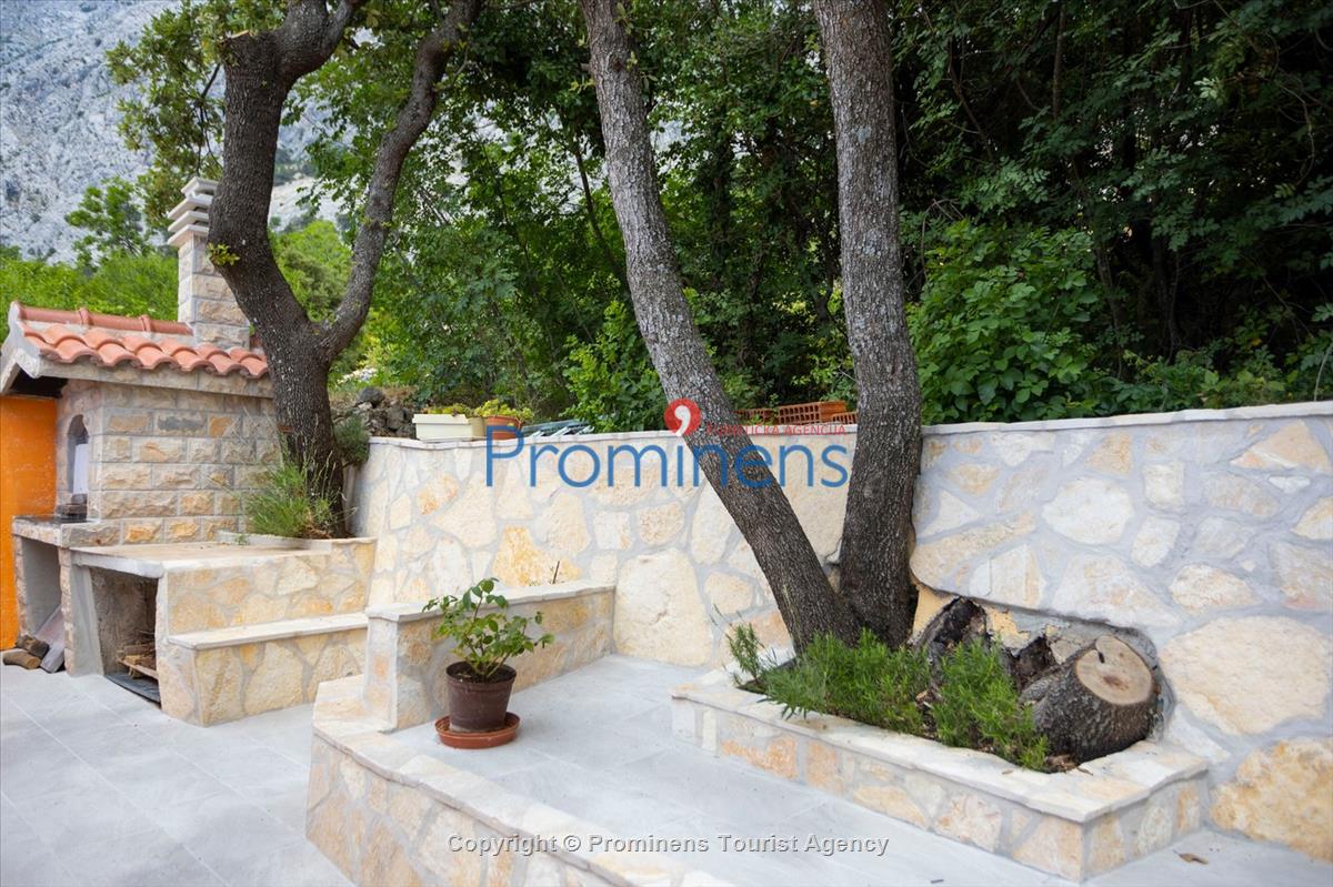 Ferienhaus Giran mit Pool und Meerblick in Bast, Makarska Riviera, Dalmatien - Kroatien Urlaub