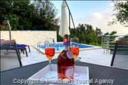 Ferienhaus Giran mit Pool und Meerblick in Bast, Makarska Riviera, Dalmatien - Kroatien Urlaub