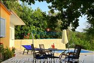 Ferienhaus Giran mit Pool und Meerblick in Bast, Makarska Riviera, Dalmatien - Kroatien Urlaub