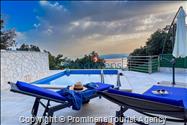 Ferienhaus Giran mit Pool und Meerblick in Bast, Makarska Riviera, Dalmatien - Kroatien Urlaub
