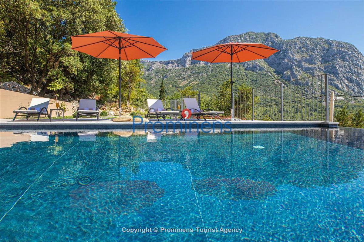 Ferienhaus Villa Paulina mit Pool an Makarska Riviera