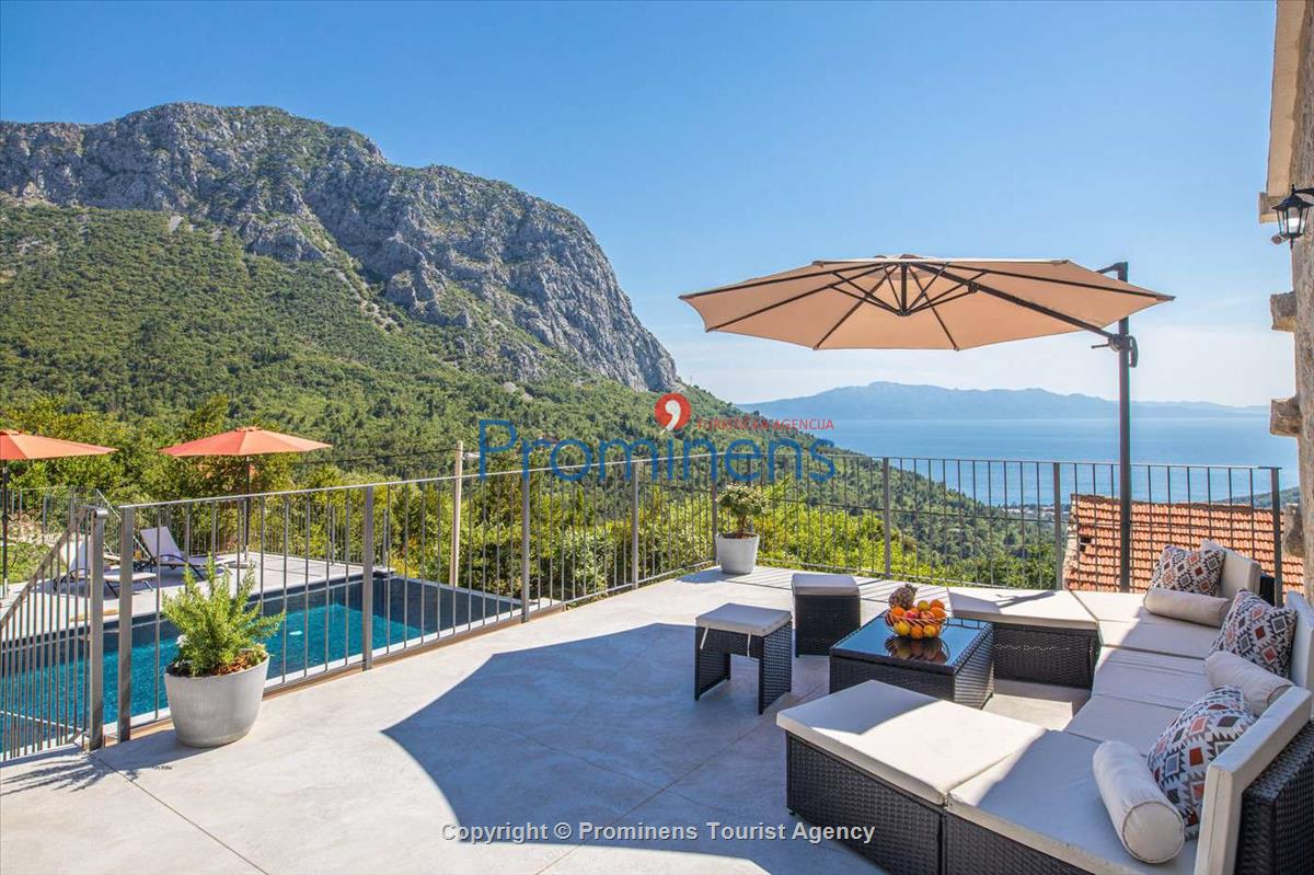 Ferienhaus Villa Paulina mit Pool an Makarska Riviera