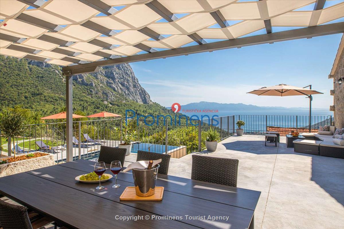 Ferienhaus Villa Paulina mit Pool an Makarska Riviera