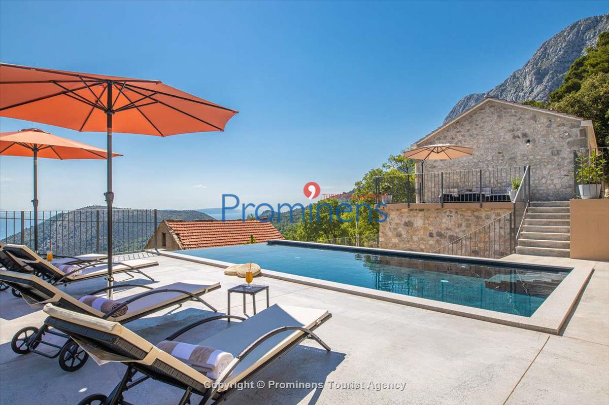 Ferienhaus Villa Paulina mit Pool an Makarska Riviera