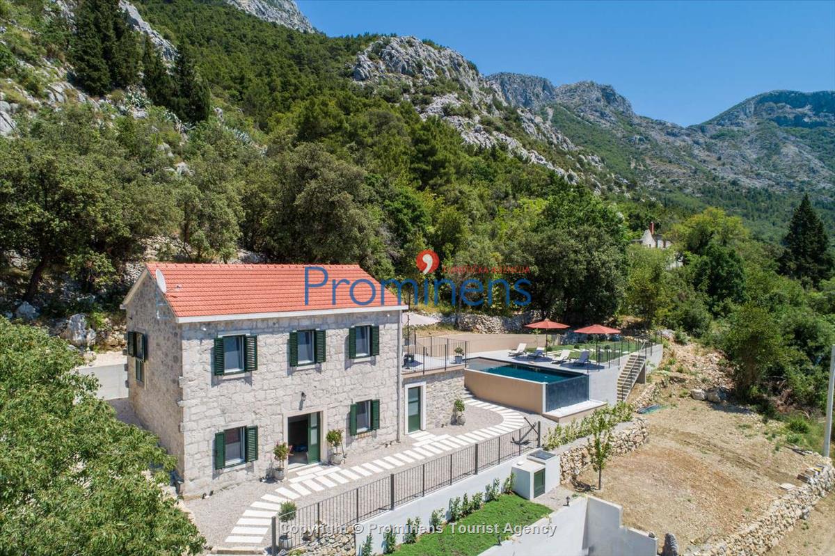 Ferienhaus Villa Paulina mit Pool an Makarska Riviera