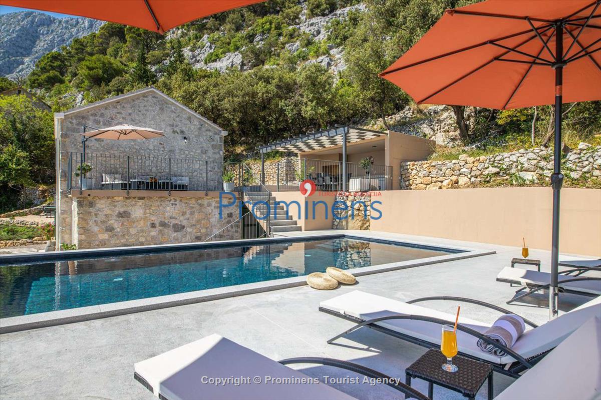 Ferienhaus Villa Paulina mit Pool an Makarska Riviera