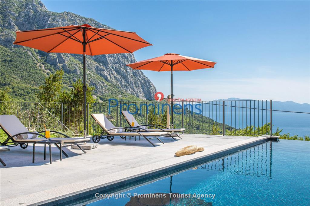 Ferienhaus Villa Paulina mit Pool an Makarska Riviera