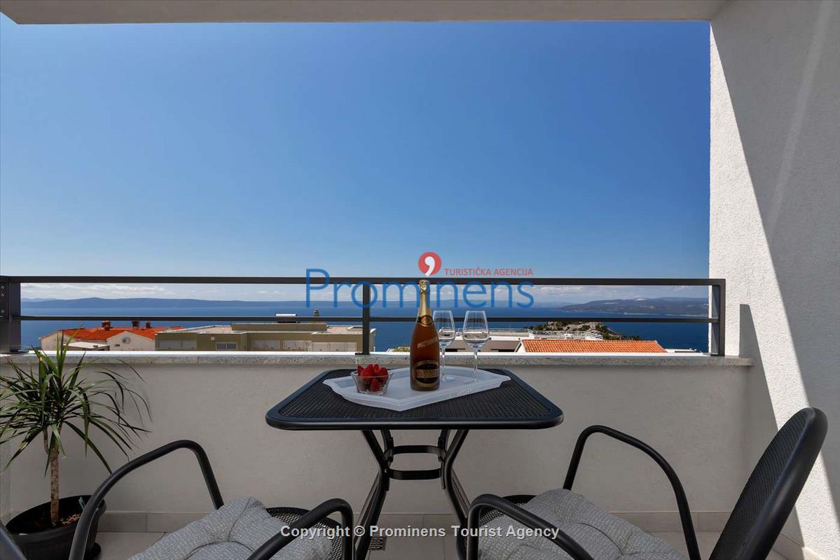 Ferienhaus L&B in Makarska mit Meerblick mieten