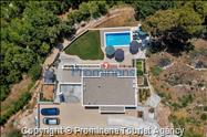 Modernes Ferienhaus Villa Alta Vista mit Pool  Meerblick bei Baska Voda  Makarska Riviera  