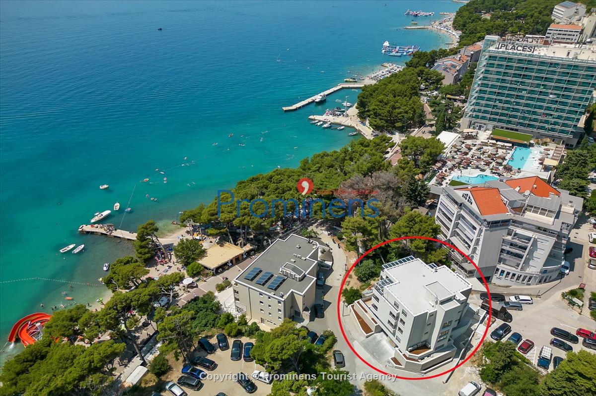 Ferienwohnung Beach direkt am Strand in Makarska -Residence Srzic