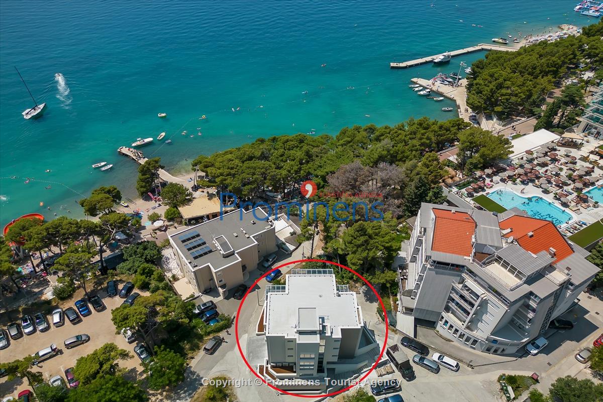 Ferienwohnung SEA direkt am Strand in Makarska -Residence Srzic