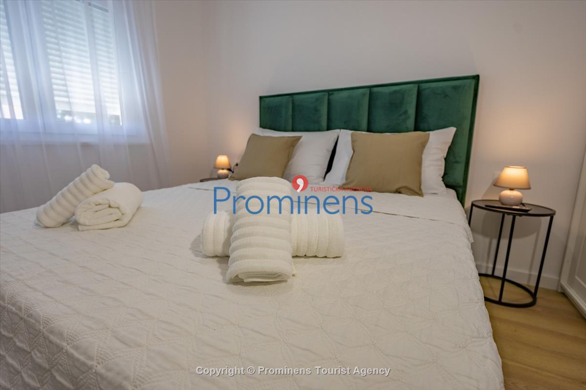 Ferienwohnung Biokovo in Makarska – eine komfortable Unterkunft mit zwei Schlafzimmern, Balkon und Aufzug