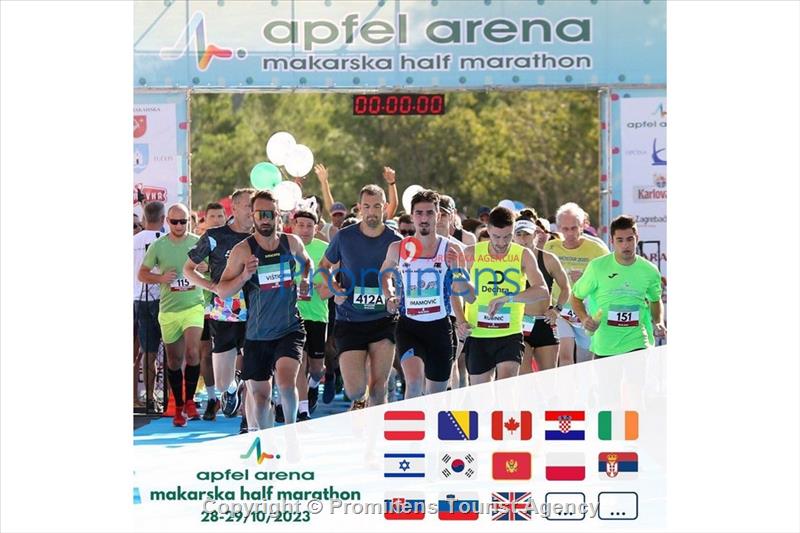 Apfel Arena  Makarska Half Marathon ponosni sponzor 